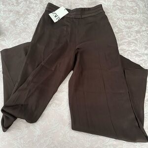 Zara Chocolate Brown Pants